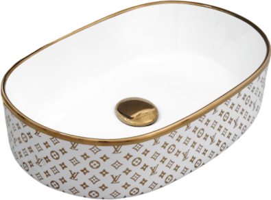 ECLARE-2003 table-top wash basin from the Eclare series