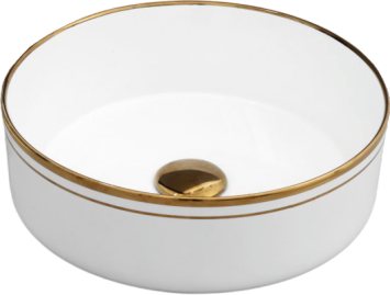 MOON-2028 table-top wash basin from the Moon series