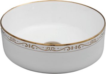 MOON-2031 table-top wash basin from the Moon series