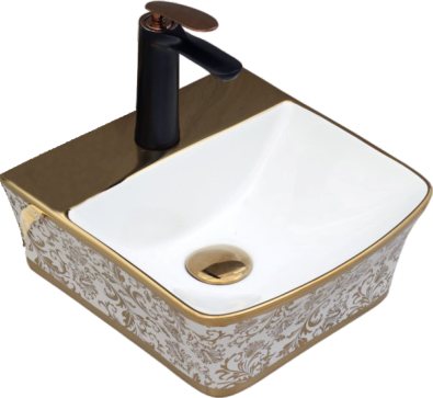 ROCK-2002 table-top wash basin from the Rock series