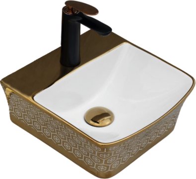 ROCK-2012 table-top wash basin from the Rock series
