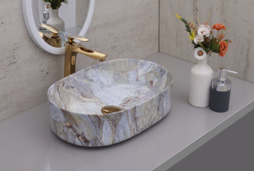 BEETLE-1305 table-top wash basin from the Beetle series