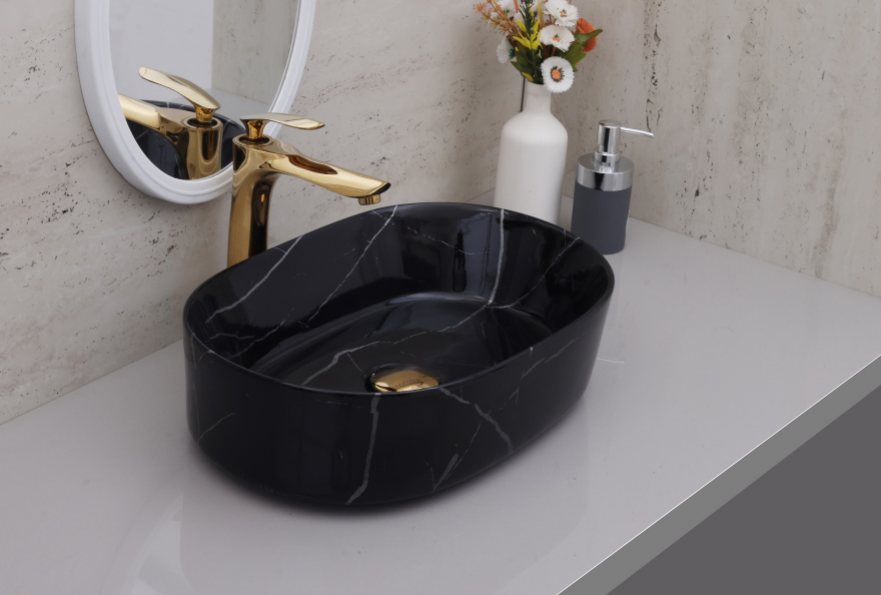BEETLE-1306 table-top wash basin from the Beetle series