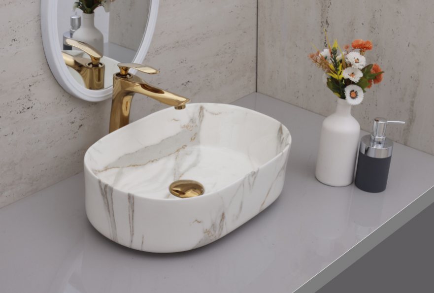 BEETLE-1310 table-top wash basin from the Beetle series