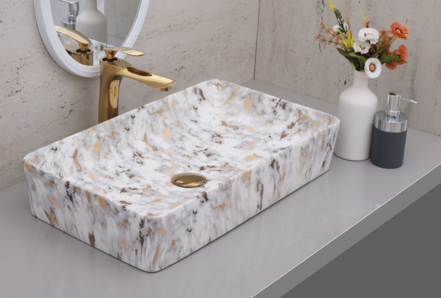 LATRA-1711 table-top wash basin from the Latra series