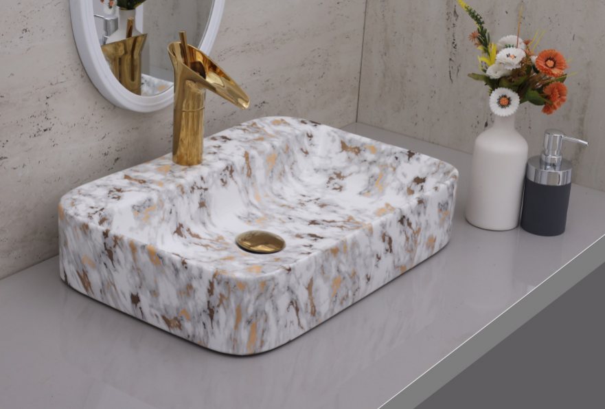LEVIS-1803 table-top wash basin from the Levis series