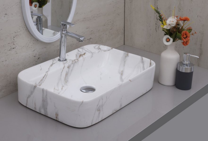 LEVIS-1805 table-top wash basin from the Levis series