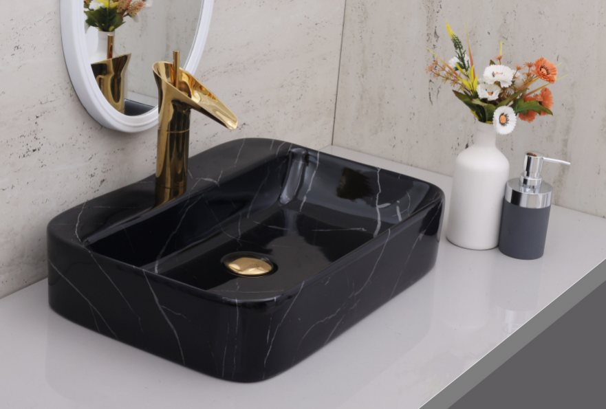 LEVIS-1809 table-top wash basin from the Levis series