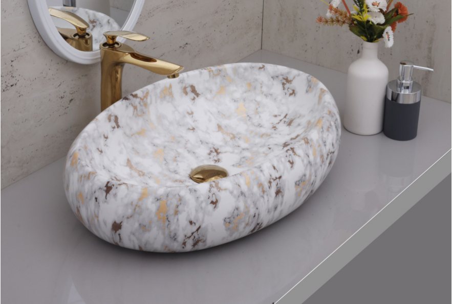 OVEL-2107 table-top wash basin from the Ovel series