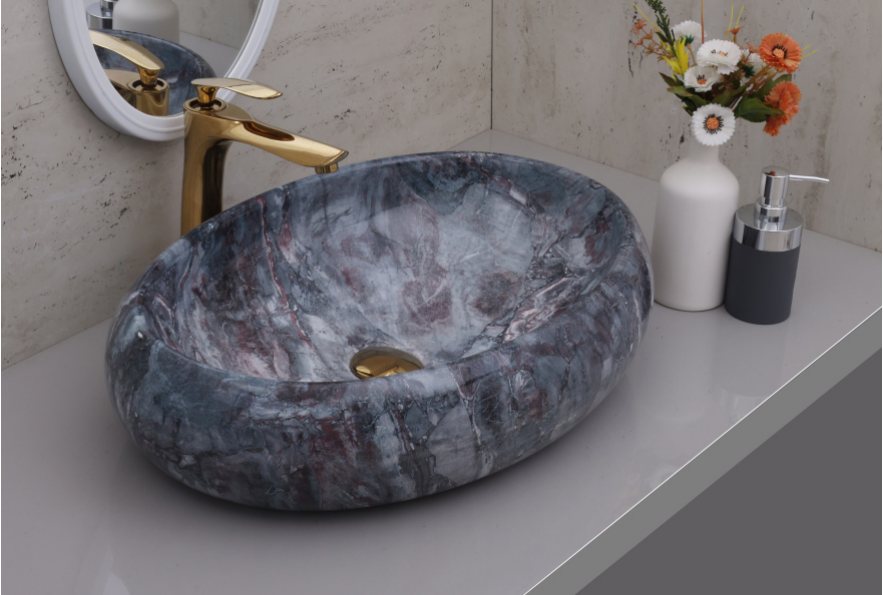OVEL-2109 table-top wash basin from the Ovel series