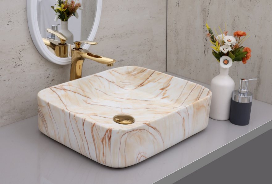 RADON-2001 table-top wash basin from the Radon series