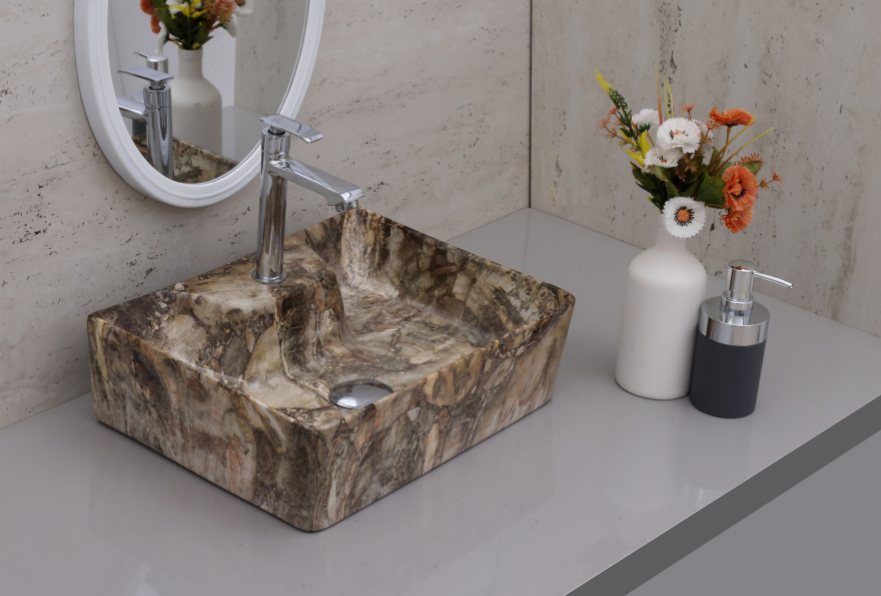 STROM-1404 table-top wash basin from the Strom series
