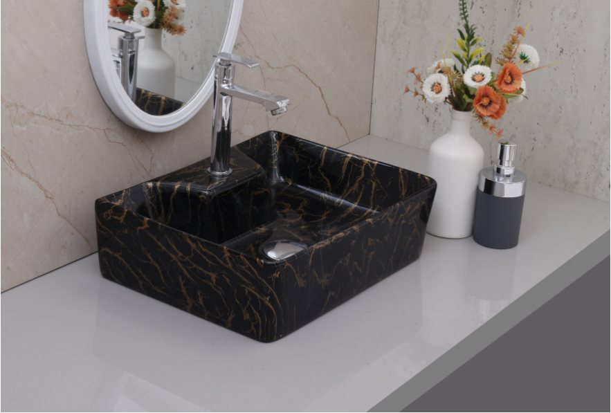 STROM-1408 table-top wash basin from the Strom series