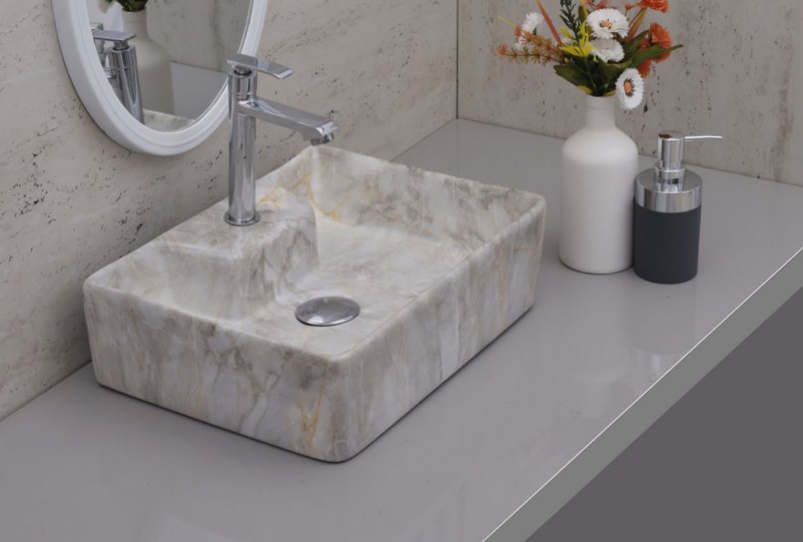 STROM-1412 table-top wash basin from the Strom series