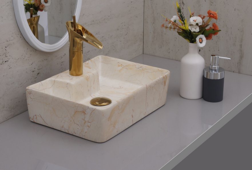 STROM-1414 table-top wash basin from the Strom series