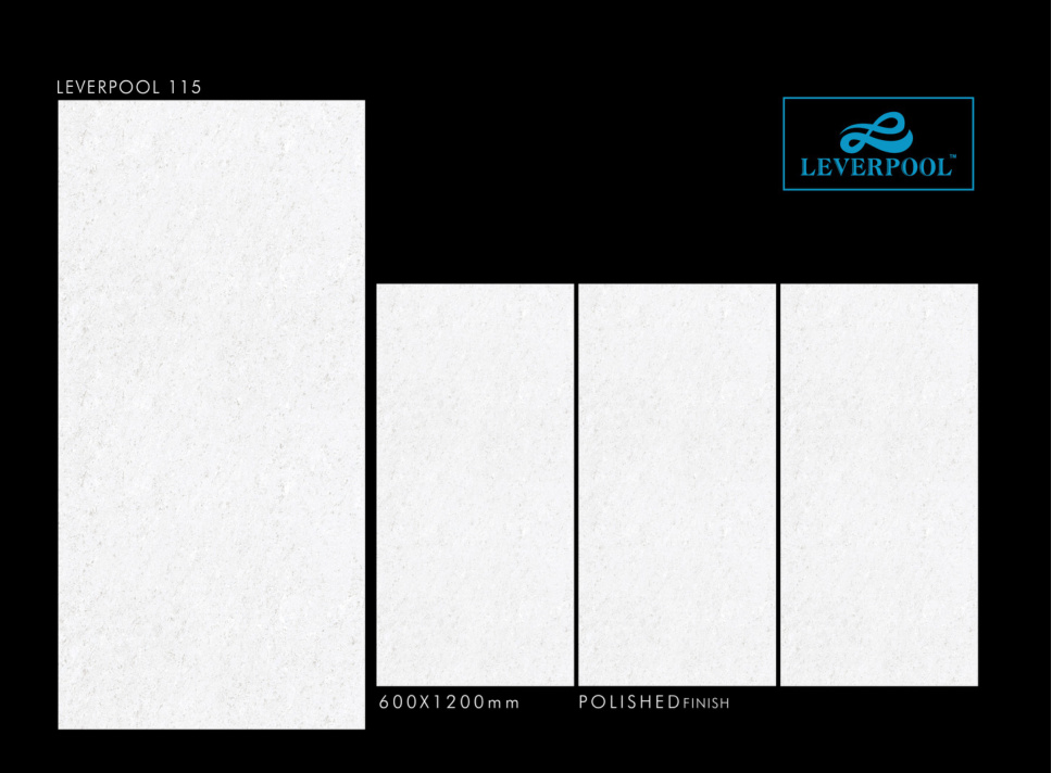 Leverpool 115 polished large-format tile swatches